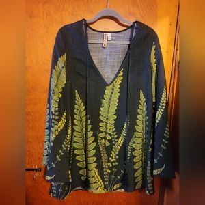 Lenni the Label black and green dress size 4